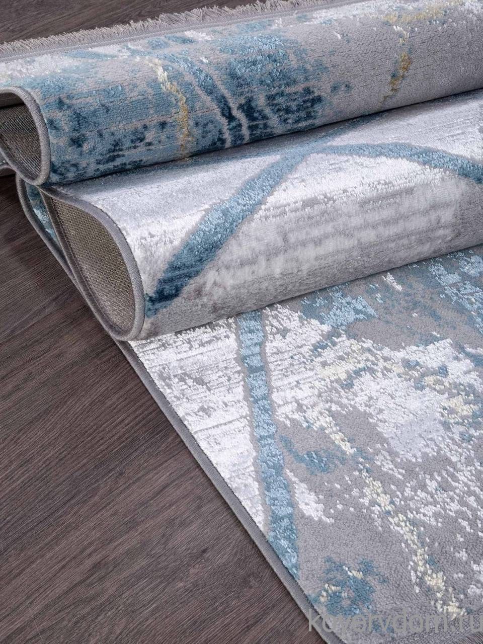 Ковер AJMAL LP 315 GREY / BLUE Ковер AJMAL LP 315 GREY / BLUE