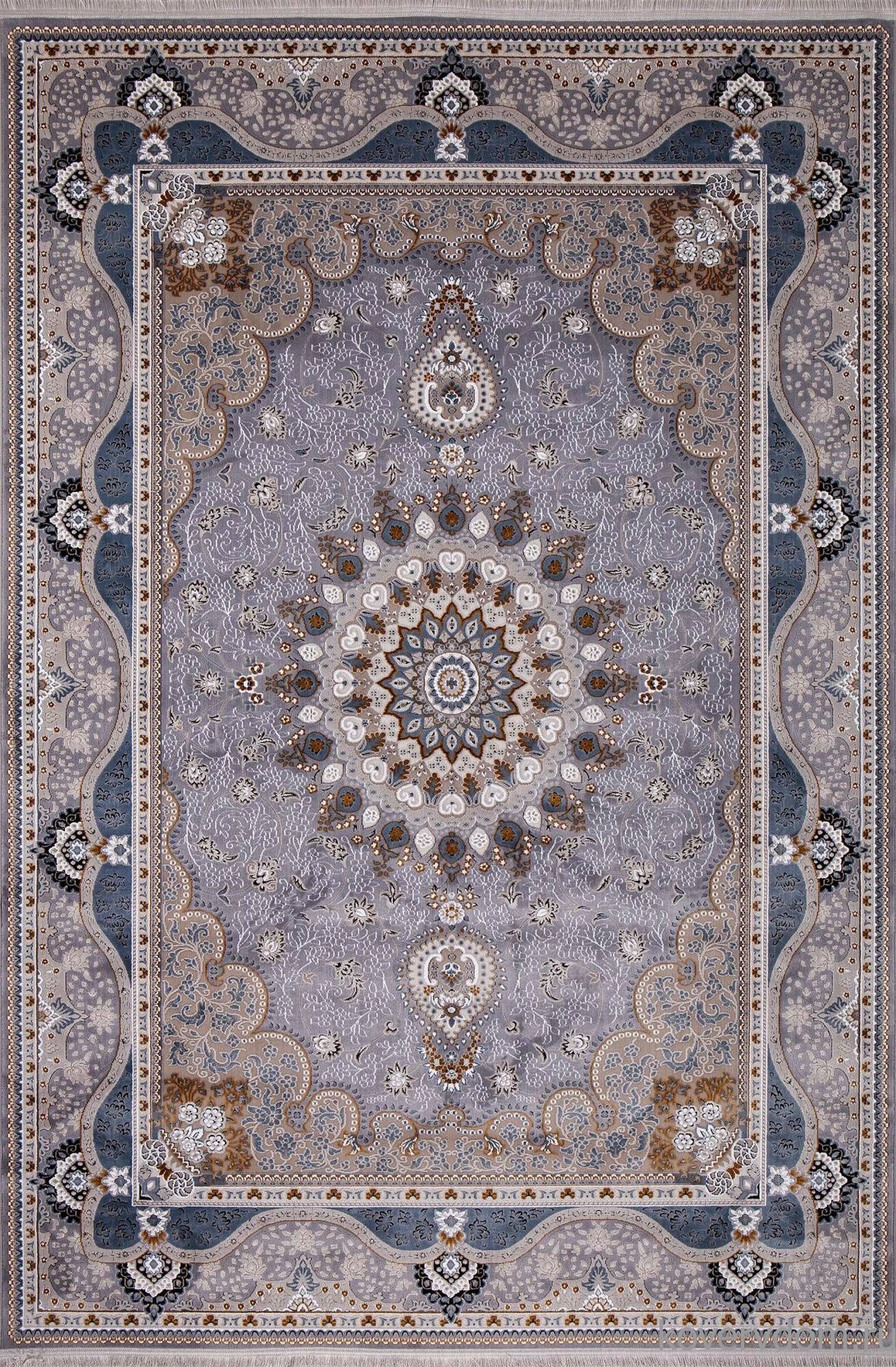 Ковер CASABLANKA 9733A GREY / GREY Ковер CASABLANKA 9733A GREY / GREY