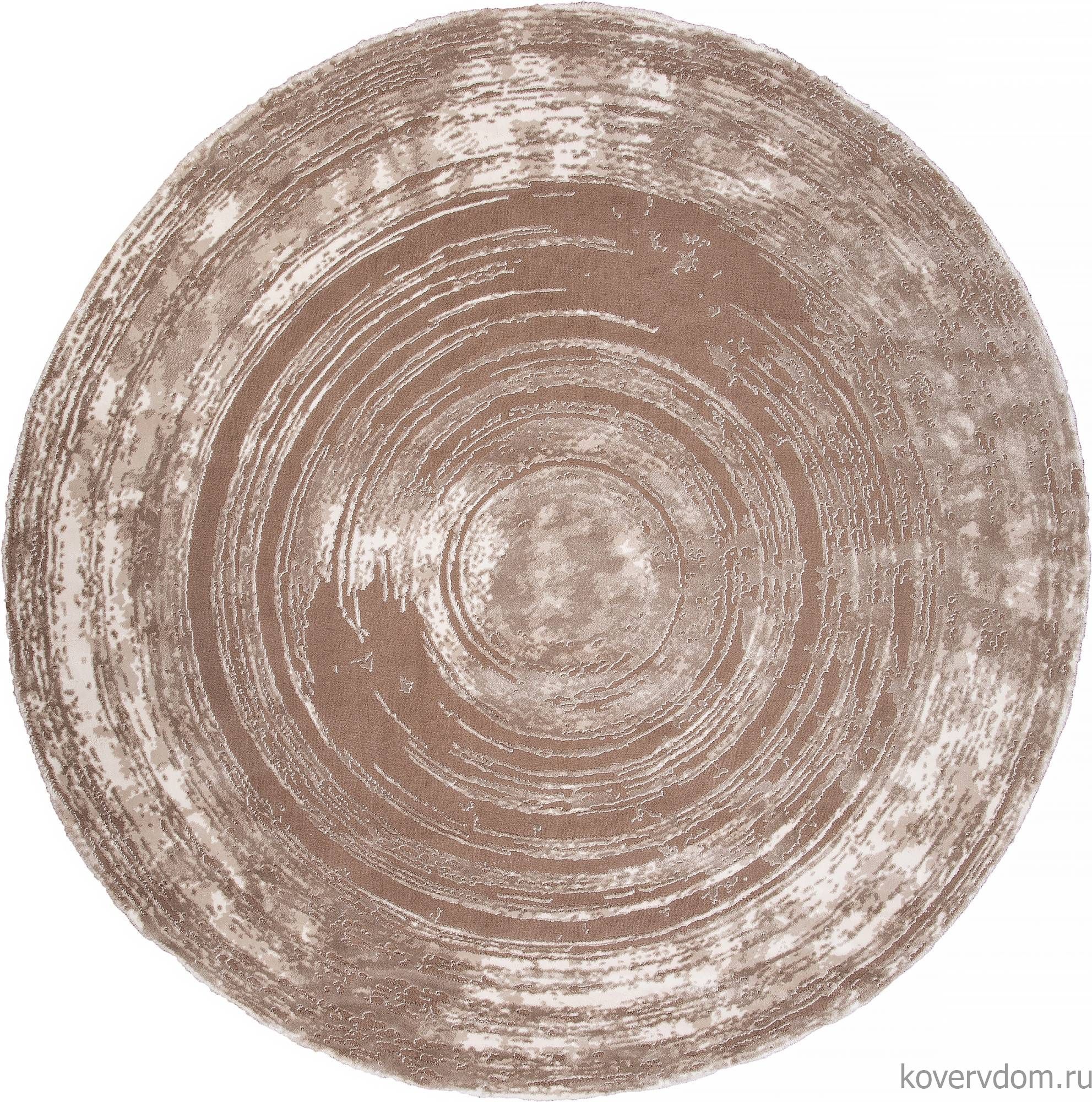 Ковер SAFIR 00843A BROWN / BROWN Круг