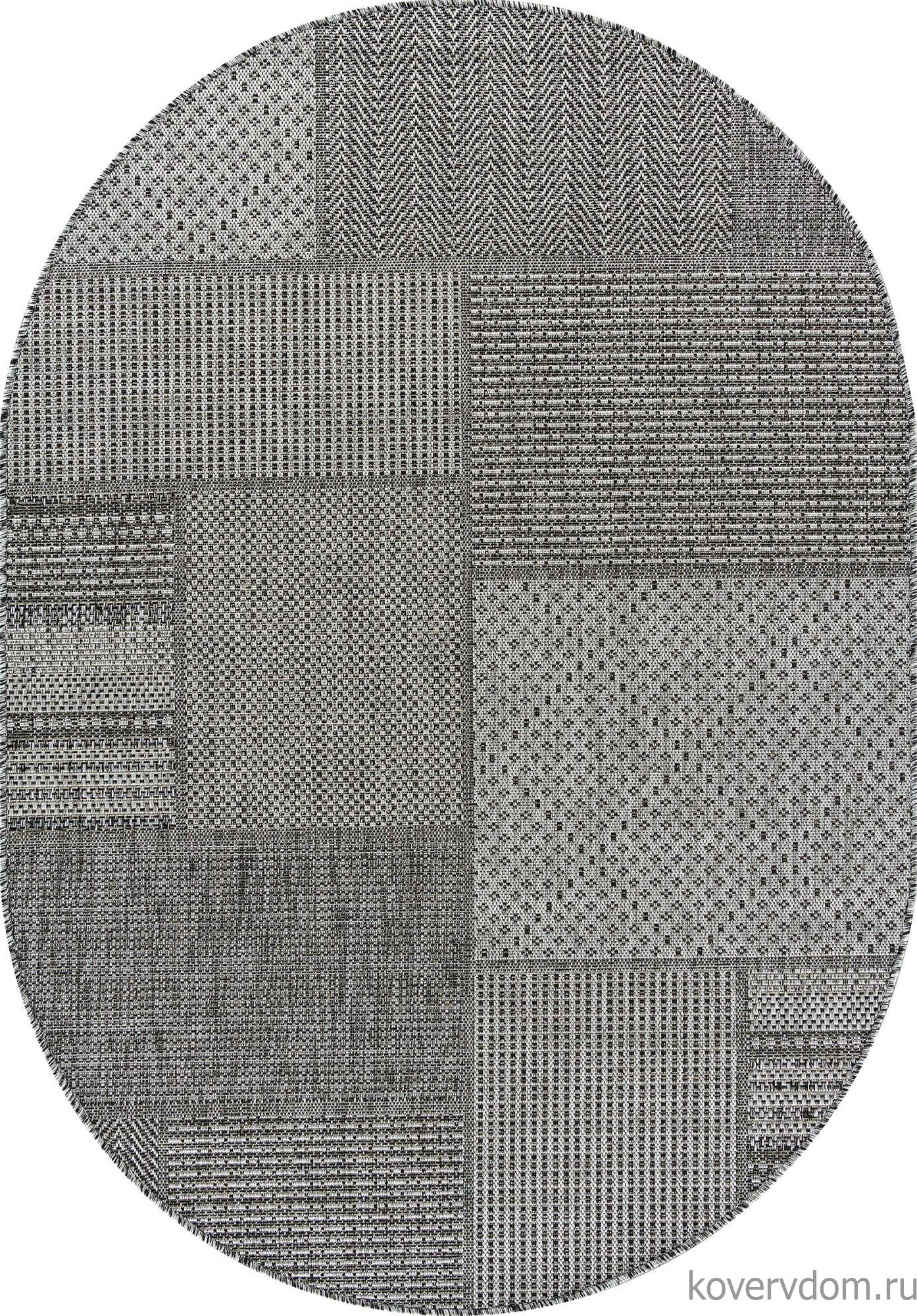 Ковер KAIR S139 DARK GRAY Овал Ковер KAIR S139 DARK GRAY Овал