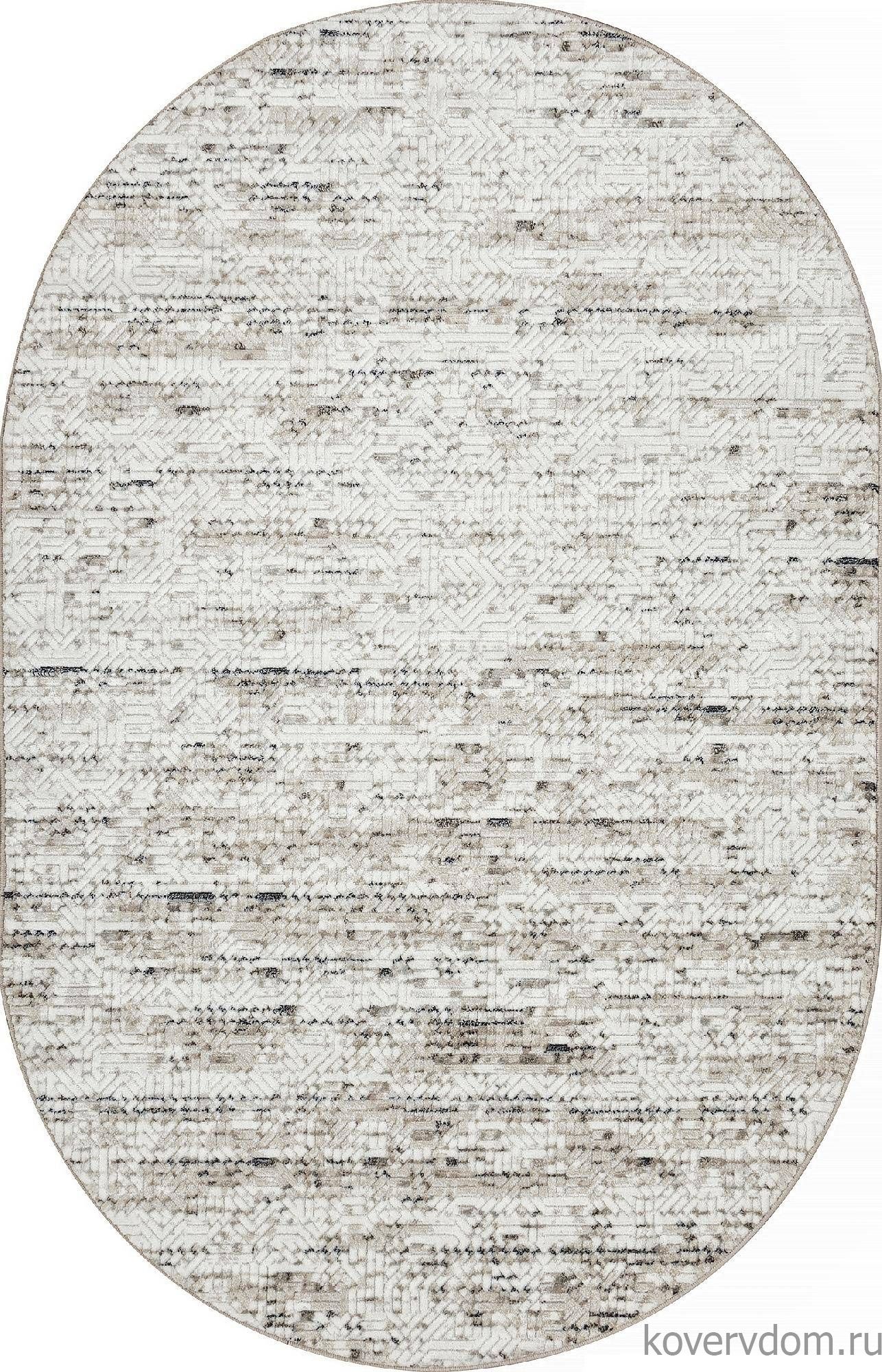 Ковер MAKSIMUS L042 BEIGE Овал Ковер MAKSIMUS L042 BEIGE Овал
