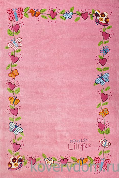 Ковер детский ручной работы Prinzessin Lillifee 2153-01 Ковер детский ручной работы Prinzessin Lillifee 2153-01