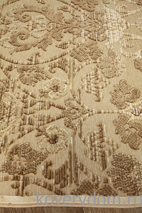 Рельефный ковер из вискозы GENOVA GOLD 38252 6262 60 Рельефный ковер из вискозы GENOVA GOLD 38252 6262 60
