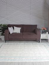 Ковер бирюзовый AMELI 9255A S.L.GREY / P.TURQUOISE