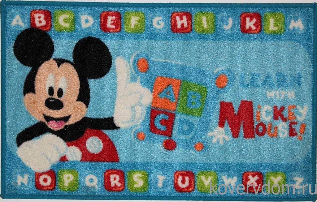 Детский ковер на резиновой основе Дисней Mickey Mouse C20040