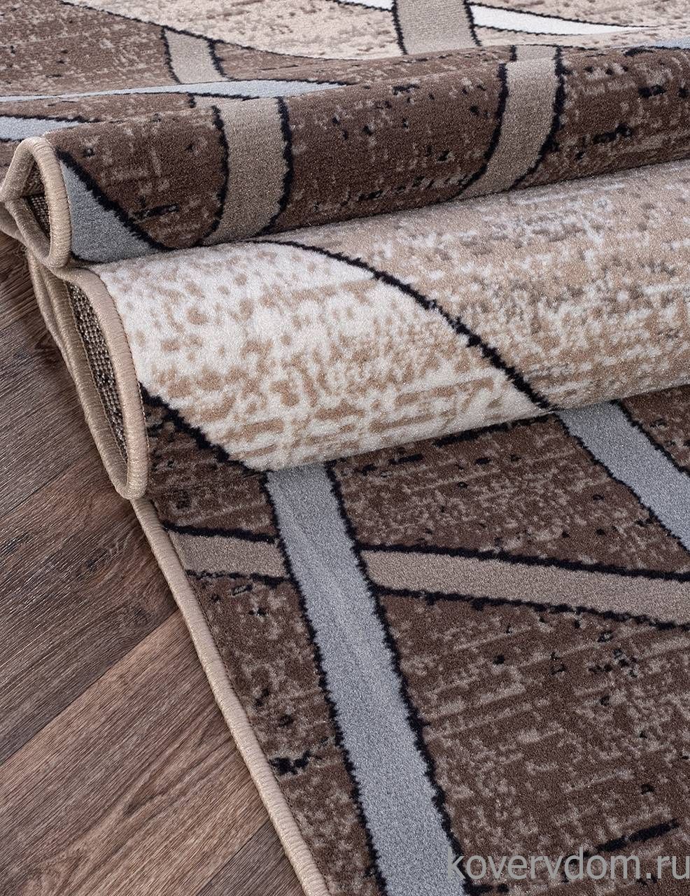 Ковер SIERRA D487 BEIGE-BROWN 2 Ковер SIERRA D487 BEIGE-BROWN 2