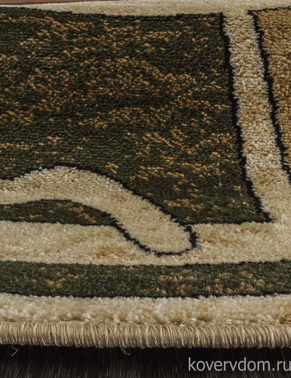 Ковер OLYMPOS d077 CREAM-GREEN Овал Ковер OLYMPOS d077 CREAM-GREEN Овал