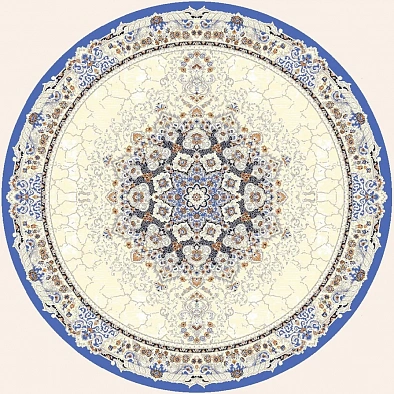 Ковер Amira 4922A D.Blue-D.Blue Круг