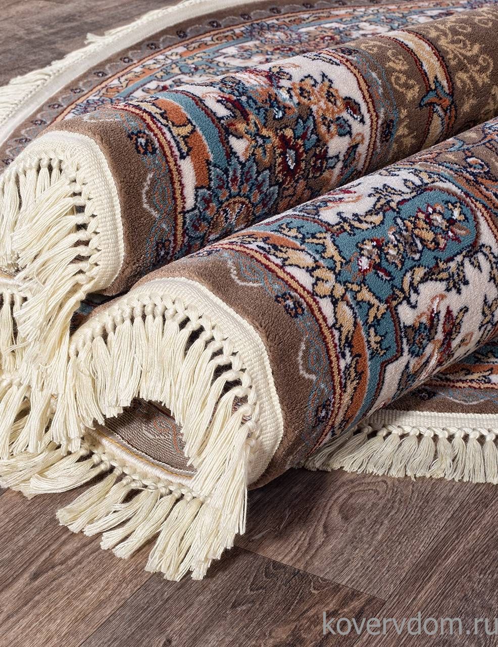 Ковер SHAHREZA D728 BROWN Овал