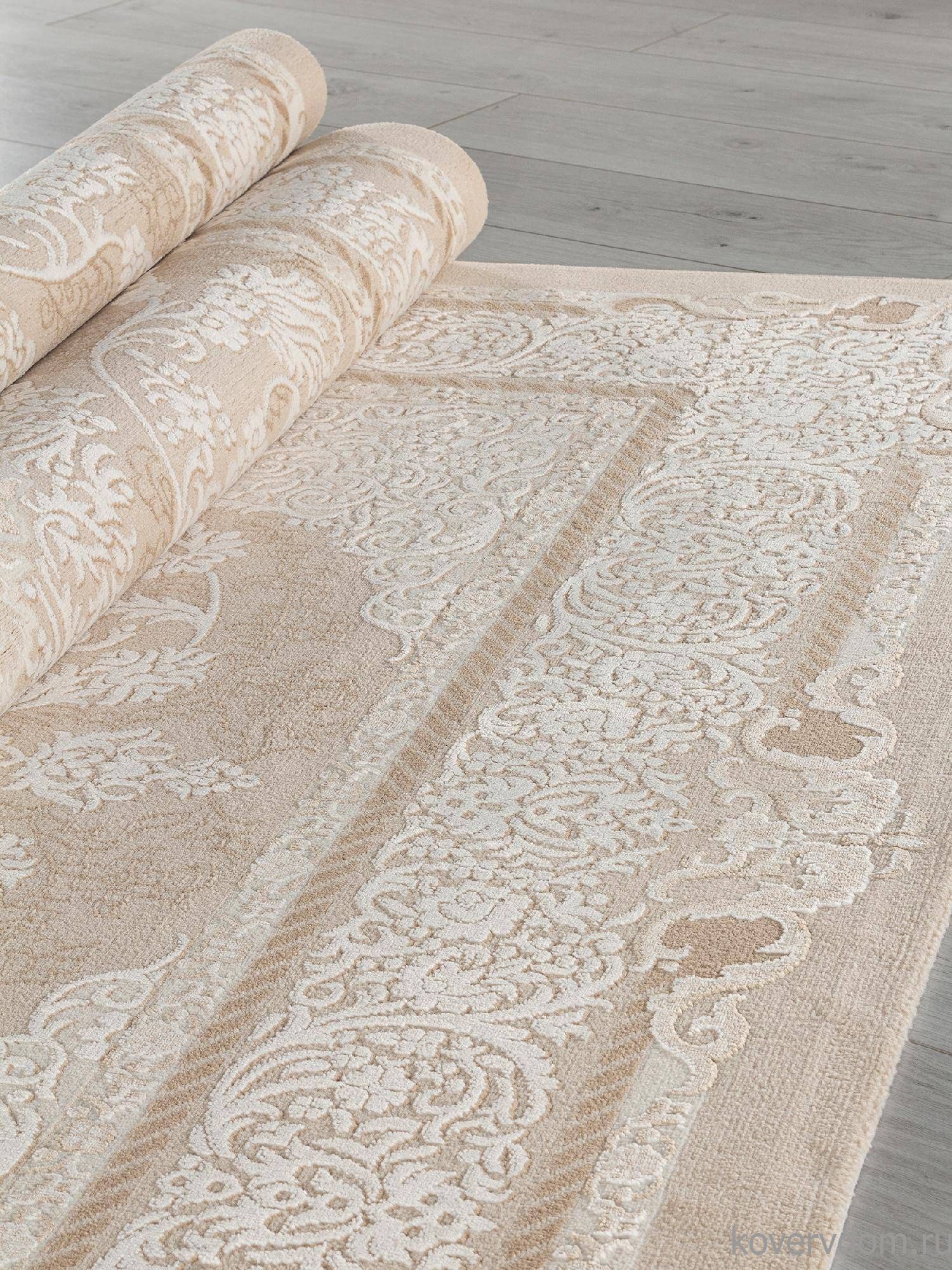 Ковер SIESTA M048A WHITE / LIGHT BEIGE Ковер SIESTA M048A WHITE / LIGHT BEIGE