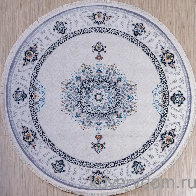 Ковер Amira 4924A L.Grey-L.Grey Круг Ковер Amira 4924A L.Grey-L.Grey Круг