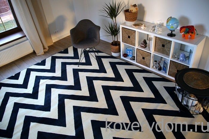 Ковер СКАНДИ Зигзаги