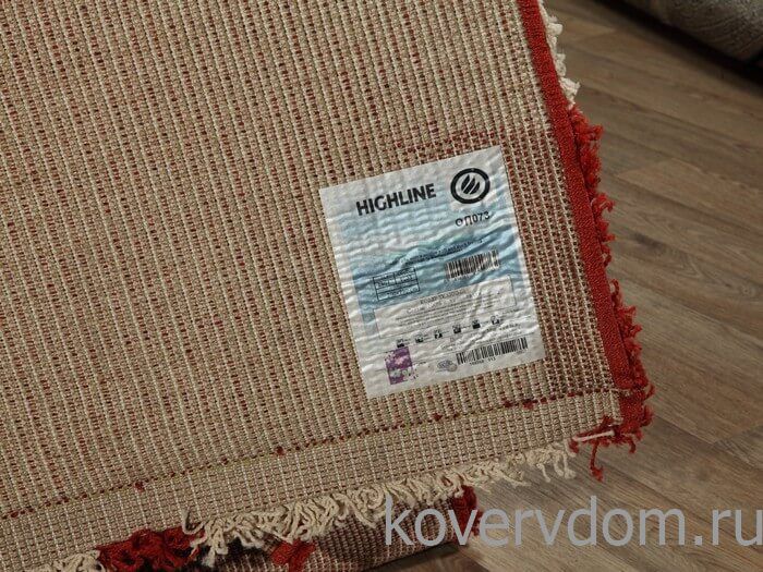 Ковер длинноворсовый Highline 2801 9203 terra Ковер длинноворсовый Highline 2801 9203 terra