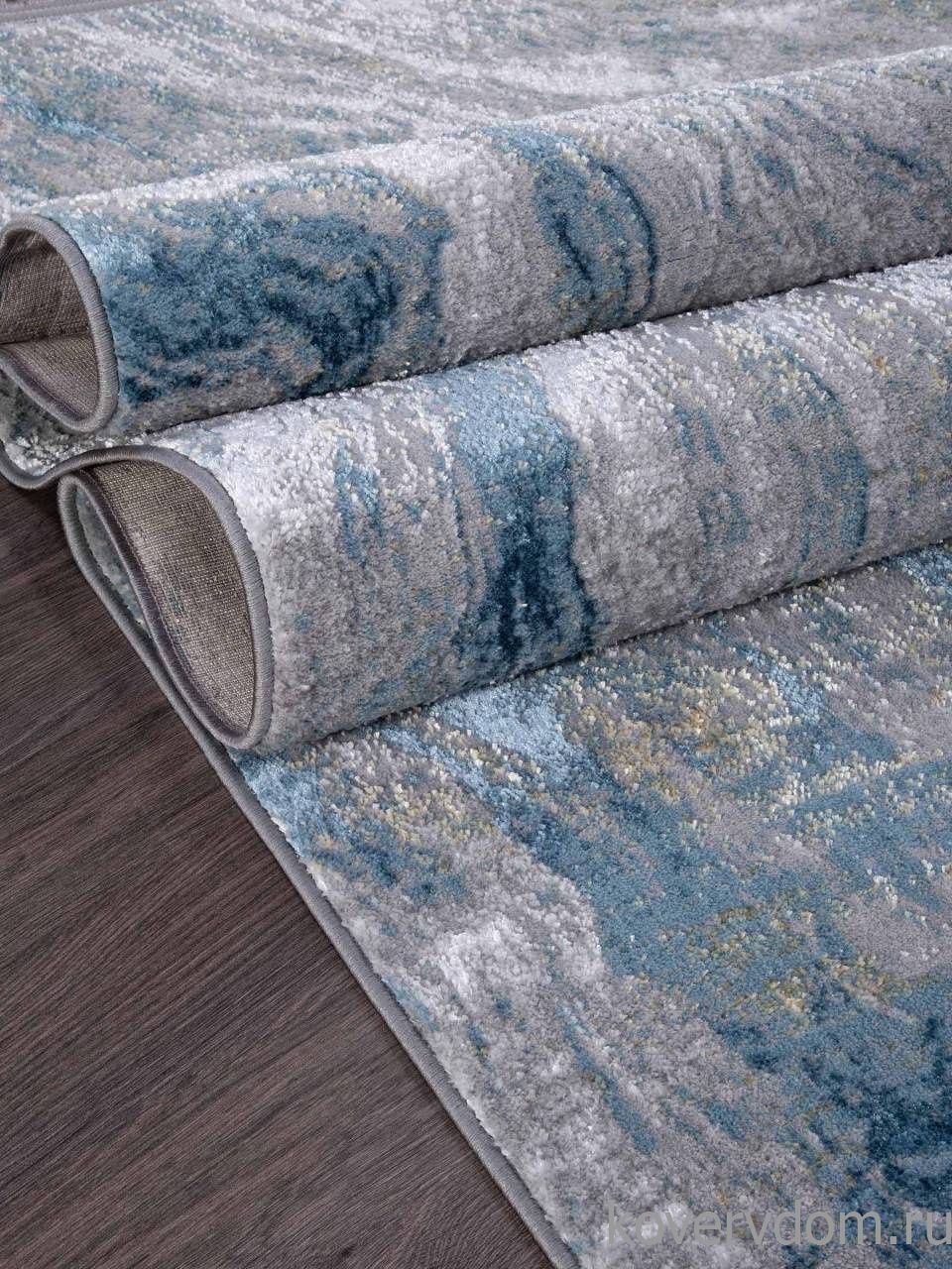 Ковер AJMAL LP 308 GREY / BLUE Ковер AJMAL LP 308 GREY / BLUE