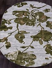 Ковер TOKIO 17974A GREY / L.GREEN Овал