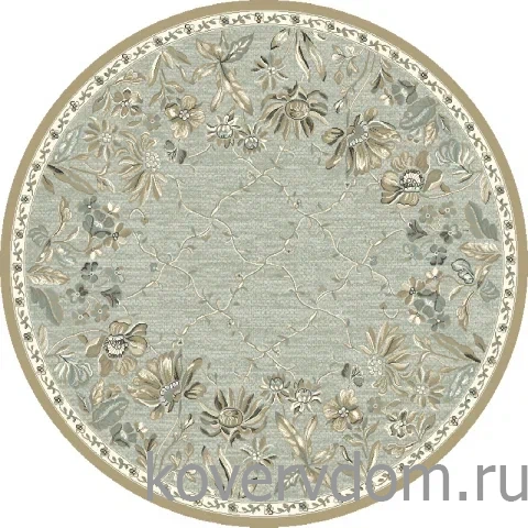 Рельефный ковер из вискозы GENOVA R 38262 6525 90 КРУГ