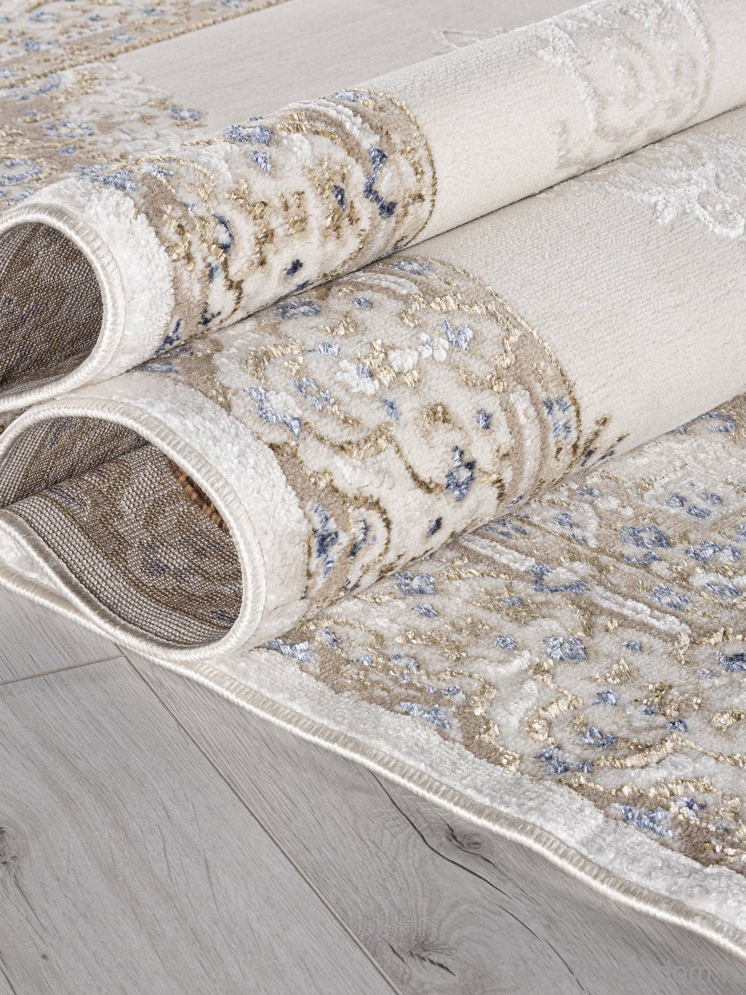 Ковер MOSSO 27236A CREAM / NAVY