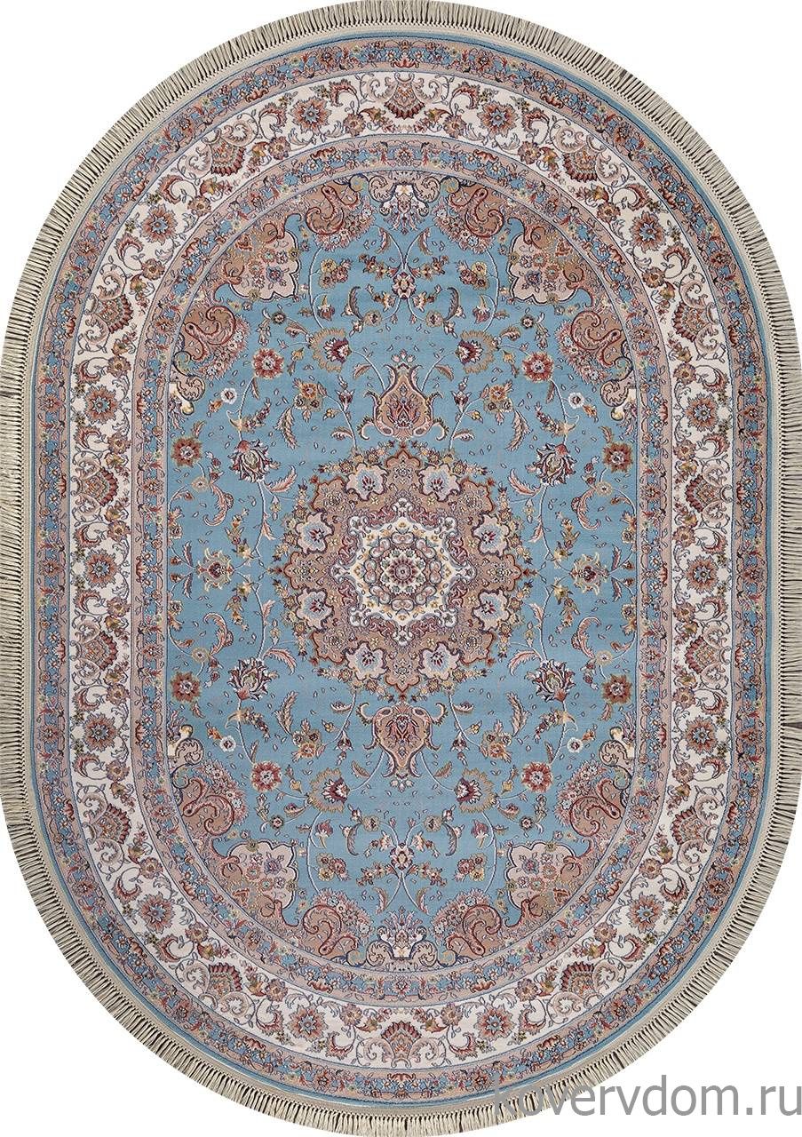 Ковер ARAVIA D158 BLUE Овал