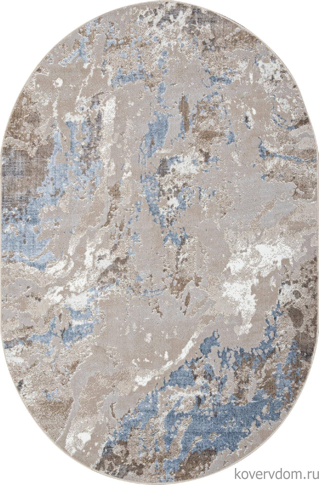 Ковер PARADIZE 00085A L.BLUE / BEIGE Овал Ковер PARADIZE 00085A L.BLUE / BEIGE Овал