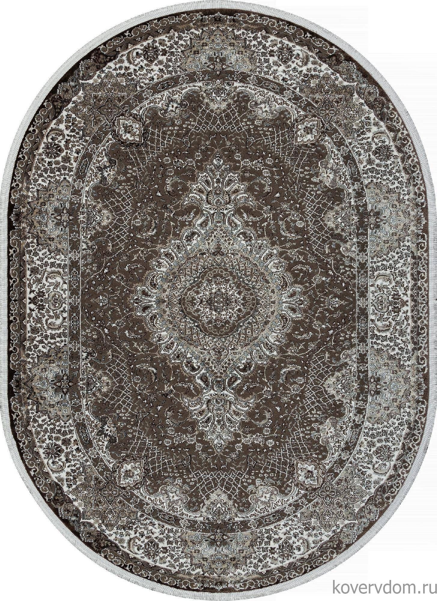 Ковер DOLCE D414 BROWN Овал Ковер DOLCE D414 BROWN Овал