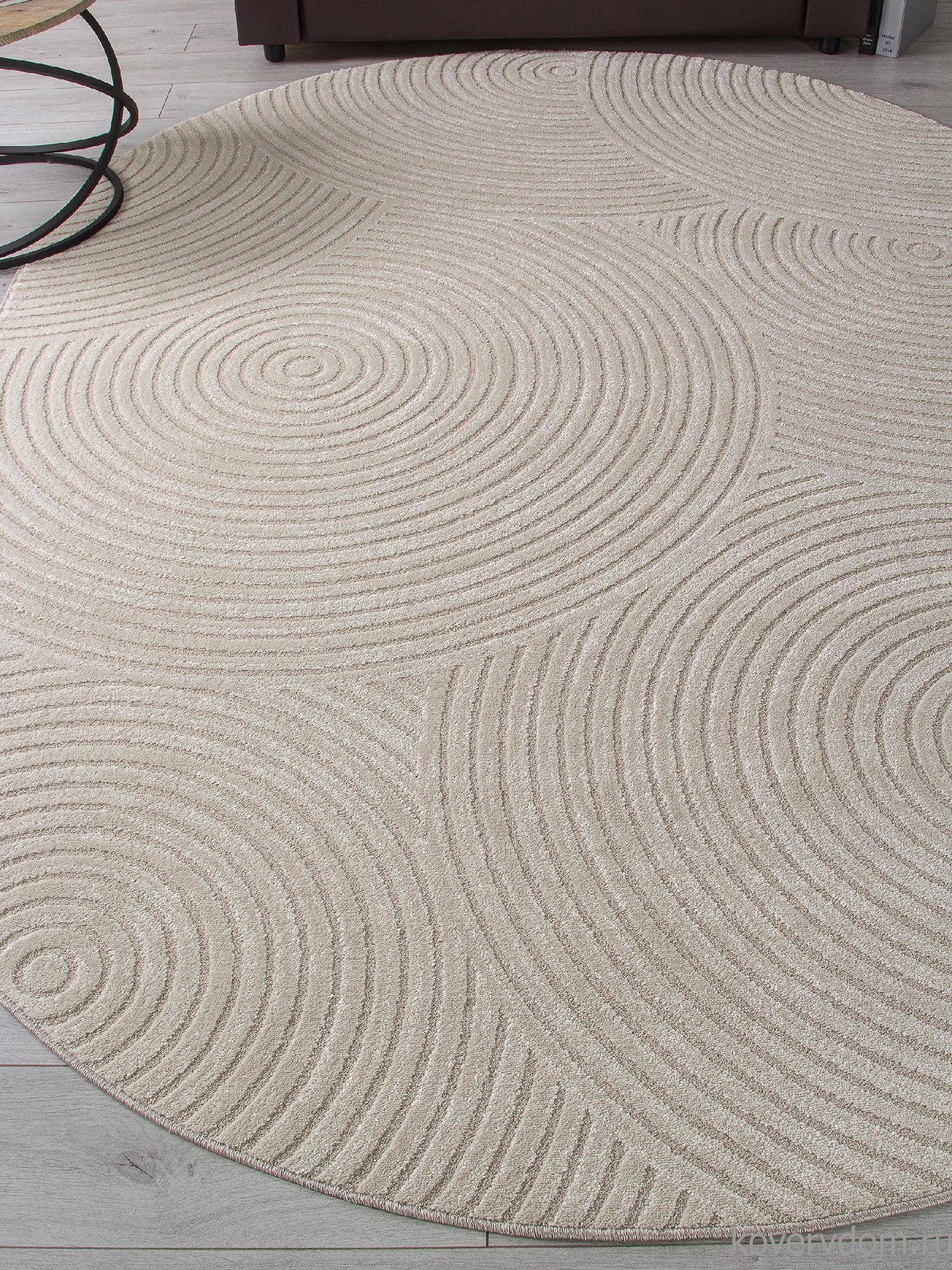 Ковер DIOS F410 LIGHT CREAM Овал Ковер DIOS F410 LIGHT CREAM Овал
