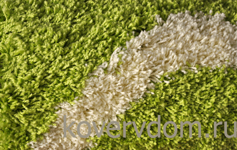 Ковер шегги Rainbow Shaggy PC00 green Ковер шегги Rainbow Shaggy PC00 green