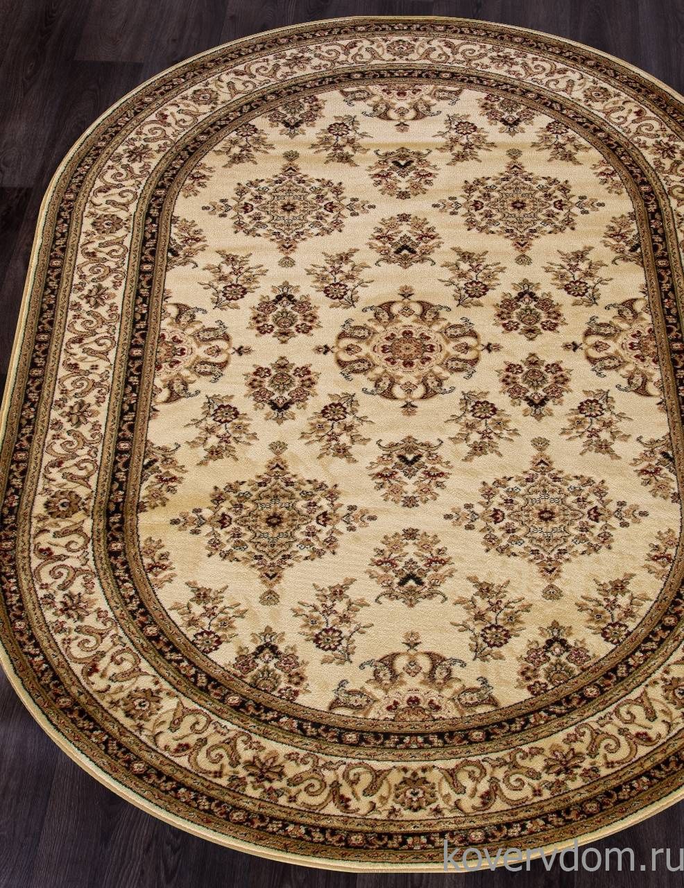 Ковер OLYMPOS D064 CREAM Овал