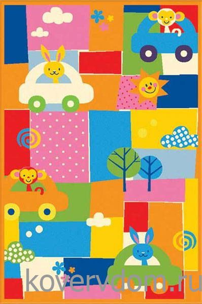 Детский ковер Kids Веселые старты 8193 44942