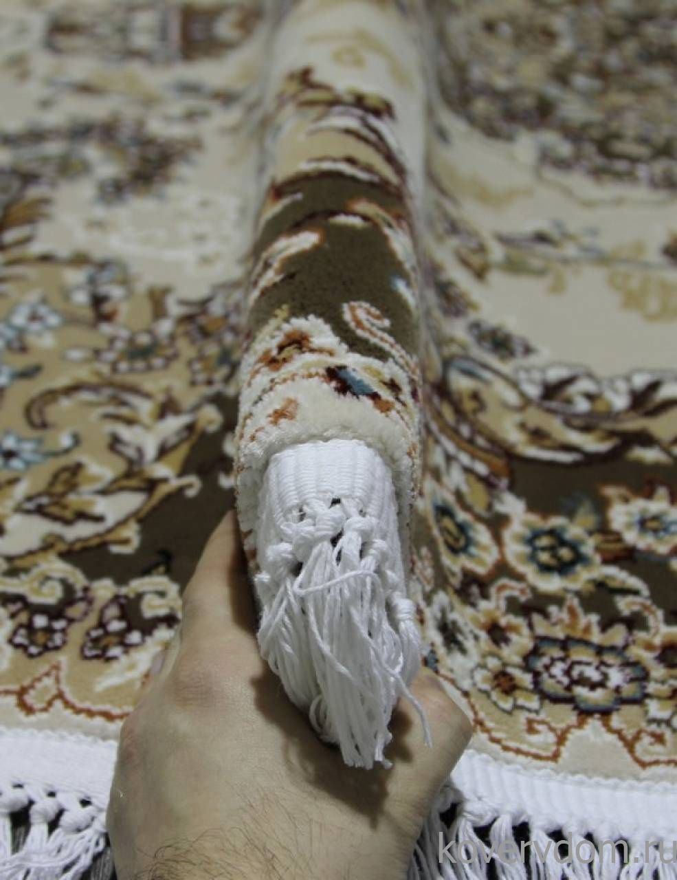 Ковер SHAHREZA d211 CREAM-BROWN Овал