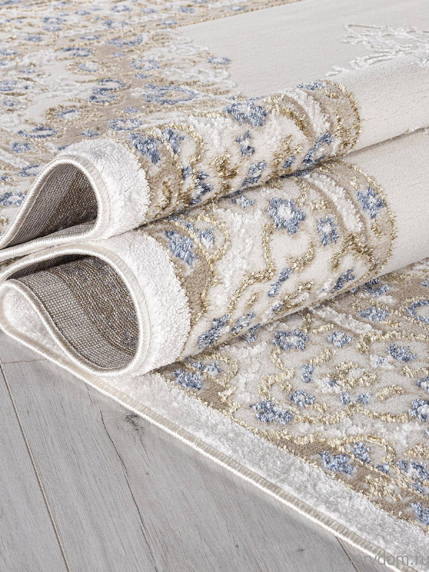 Ковер ESSA 27236A CREAM / BLUE Ковер ESSA 27236A CREAM / BLUE