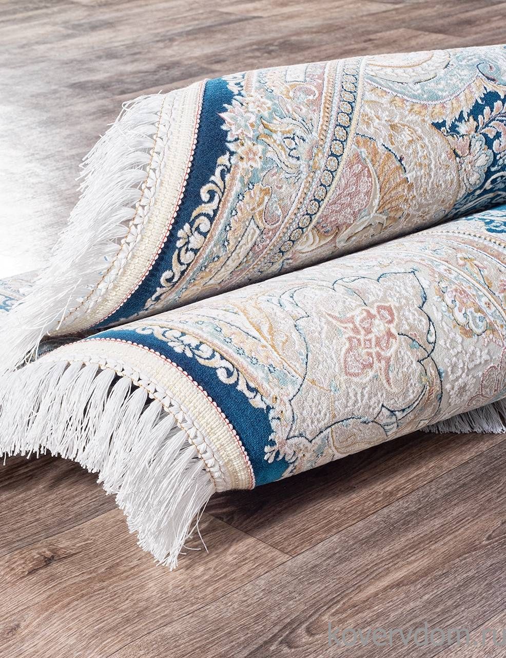 Ковер FARSI 1500 144 DARK BLUE Круг