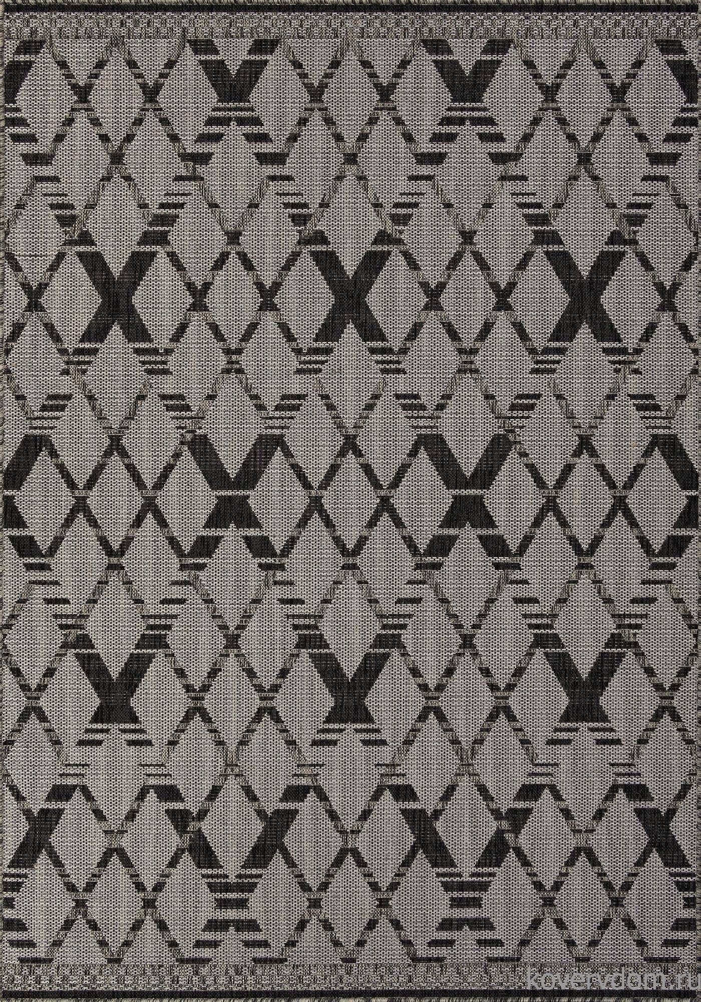 Ковер-циновка KAIR S135 BLACK-GRAY Ковер-циновка KAIR S135 BLACK-GRAY