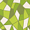 Ковер  Super Vision 8824 green  ОВАЛ 