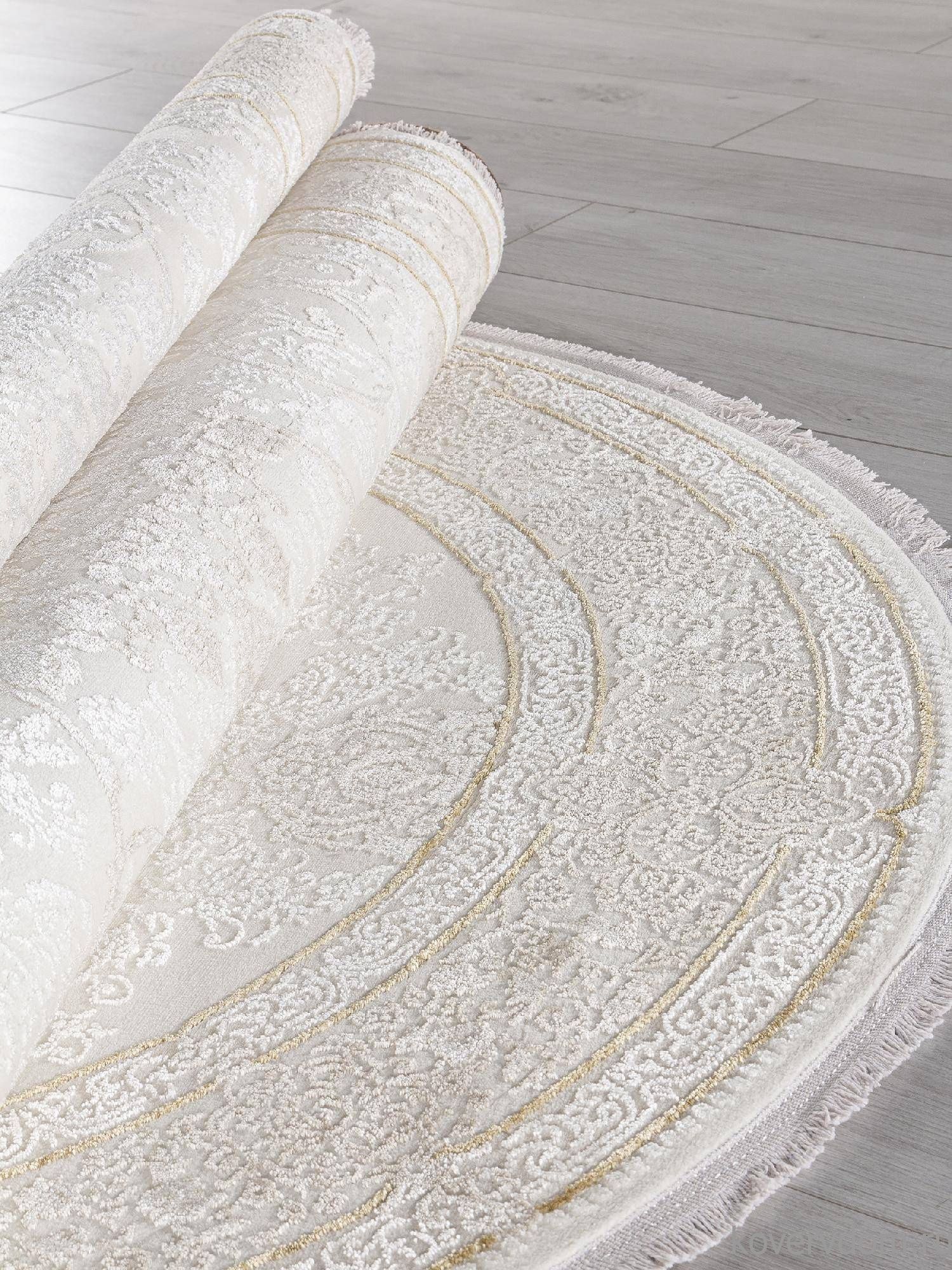 Ковер SANDALI-A 30031V CREAM / CREAM Овал Ковер SANDALI-A 30031V CREAM / CREAM Овал
