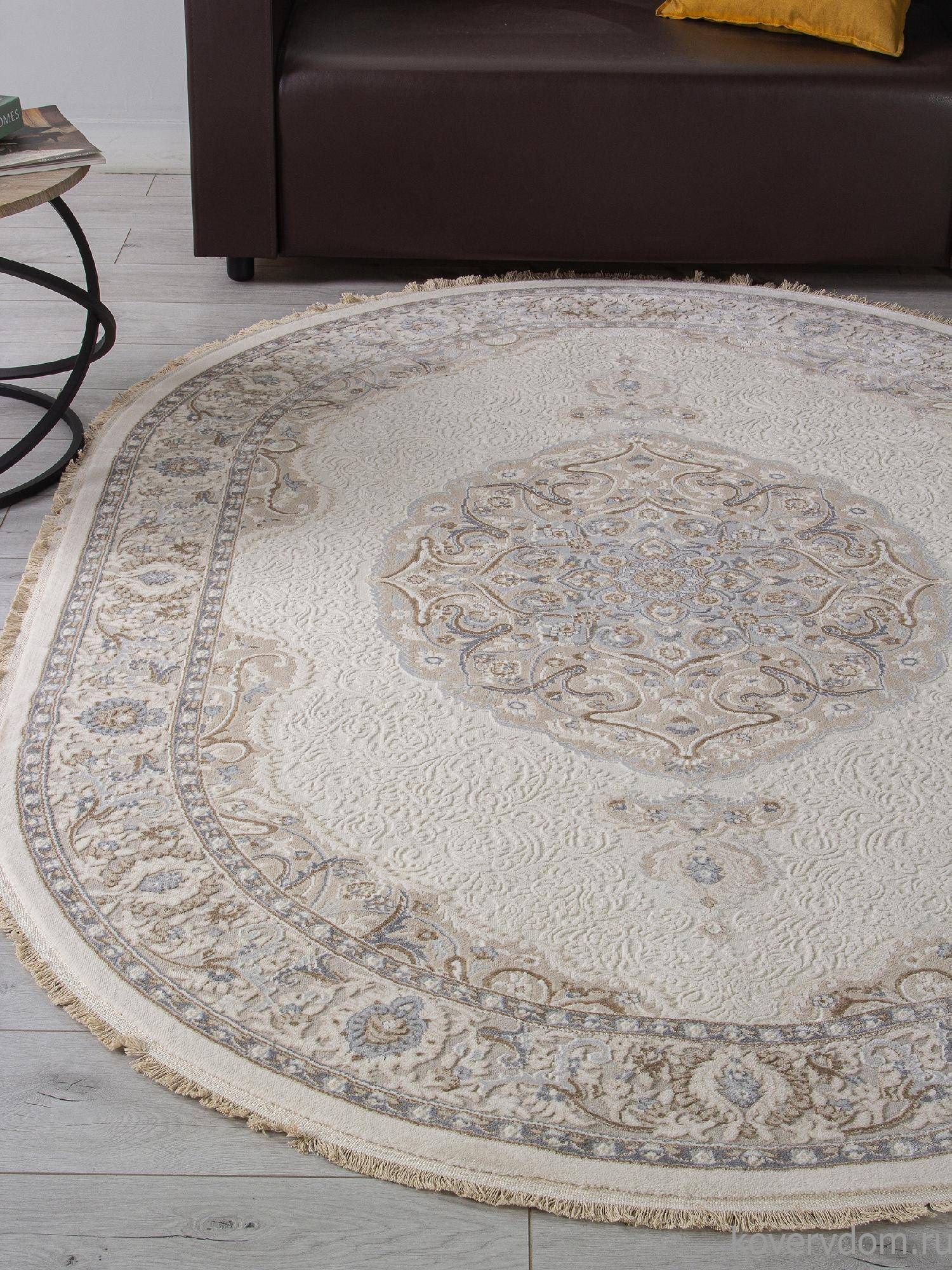 Ковер MELODY 35987Z CREAM / CREAM Овал Ковер MELODY 35987Z CREAM / CREAM Овал