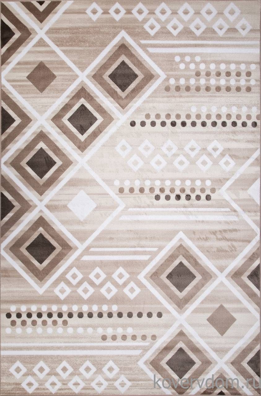 Ковер VALENCIA DELUXE D962 CREAM-BROWN Ковер VALENCIA DELUXE D962 CREAM-BROWN