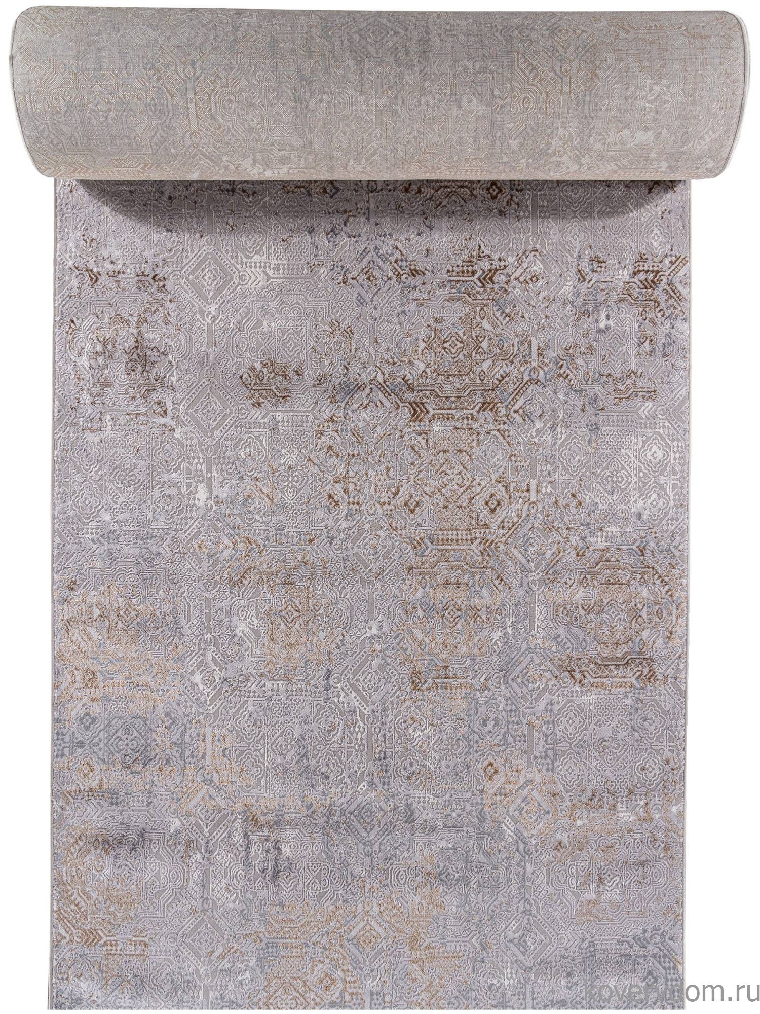 Ковровая Дорожка PALERMO F281 GRAY-GREEN Ковровая Дорожка PALERMO F281 GRAY-GREEN