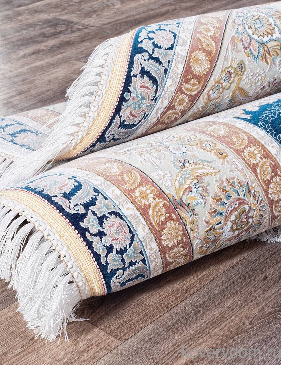 Ковер FARSI 1500 G136 DARK BLUE Круг