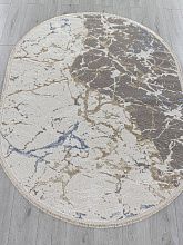 Овальный ковер серый MOSSO 27231A GRY / NAVY Овал