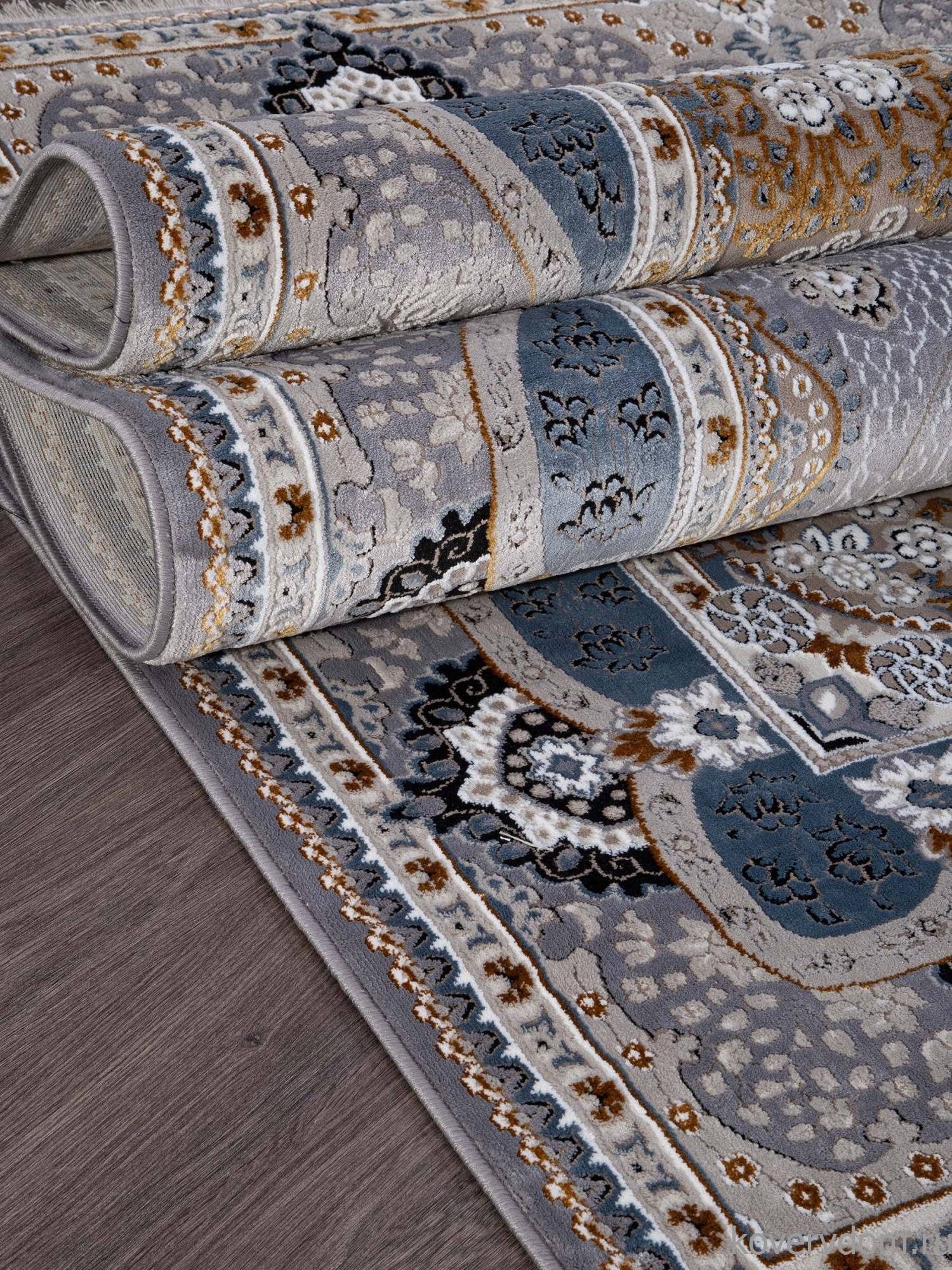 Ковер CASABLANKA 9733A GREY / GREY Ковер CASABLANKA 9733A GREY / GREY