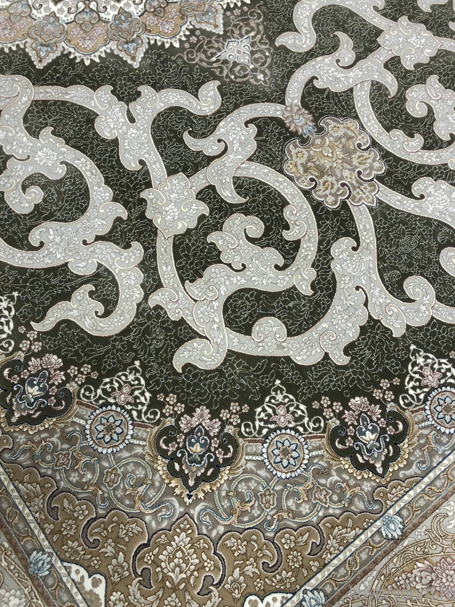 Ковер FARSI 1500 G145 MELANGE GREEN