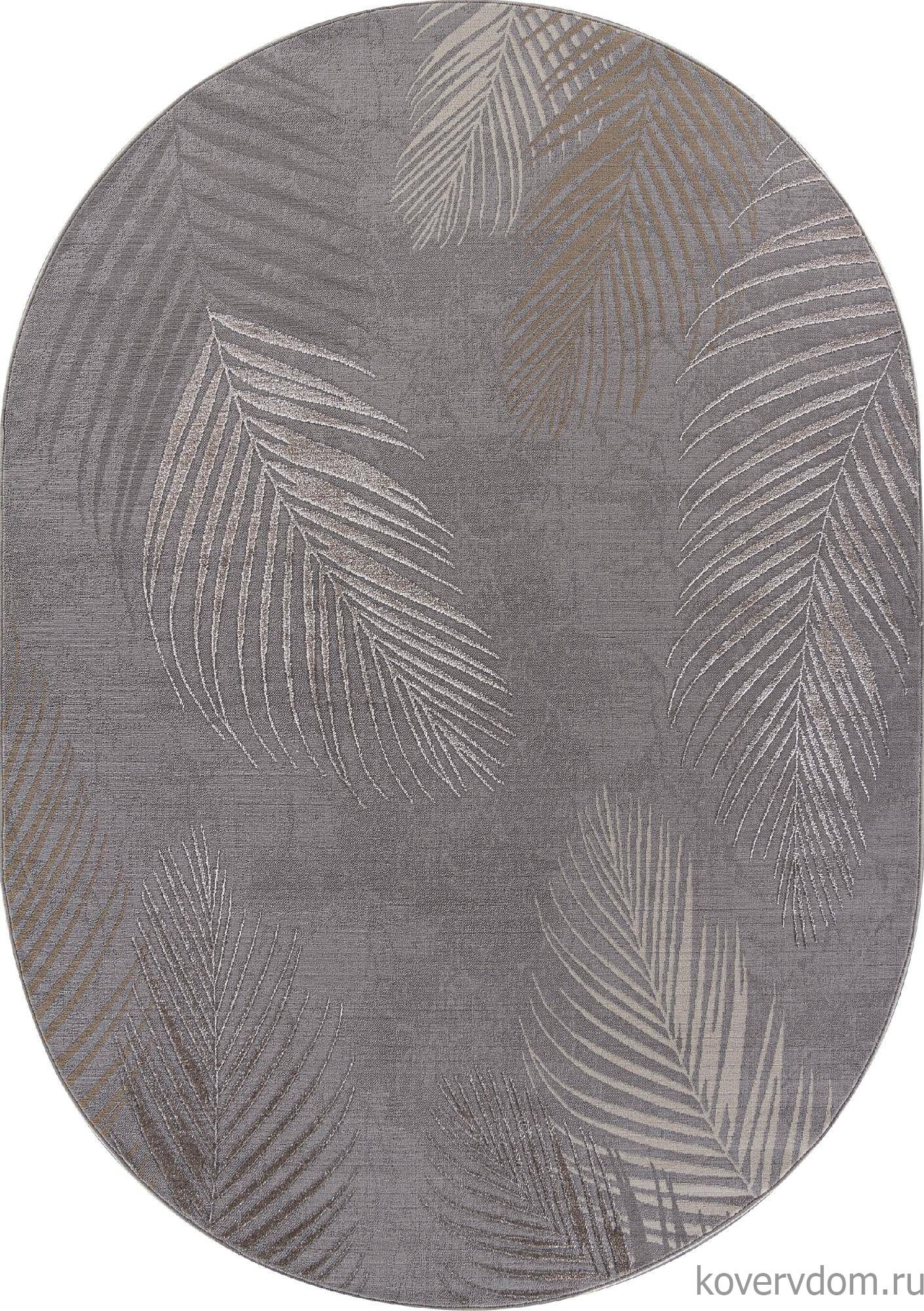 Ковер LIMAN F167 GRAY Овал Ковер LIMAN F167 GRAY Овал