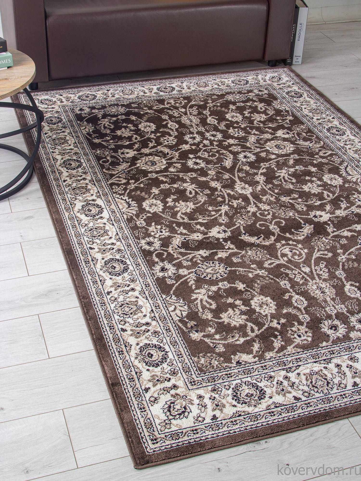 Ковер Валенсия DELUXE D251 Коричневый