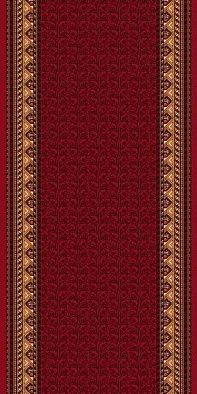 Ковровая дорожка Optimal Rogatek dark red